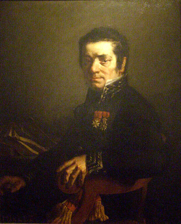 Portrait of Javain (Mayor of Cherbourg) Painting by Jean-Francois Millet