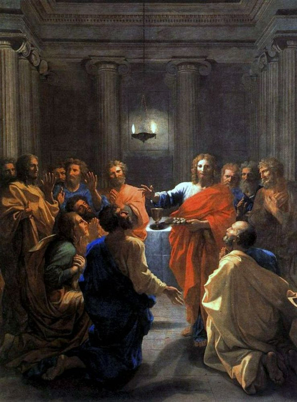 Christ Instituting the Eucharist, or The Last Supper, 1640 