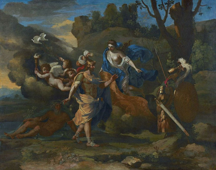 Venus, Mother of Aeneas, Presenting him with Arms Forged by Vulcan, c.1635 