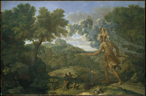 Landscape With The Blind Orion Looking For Sun 1658 