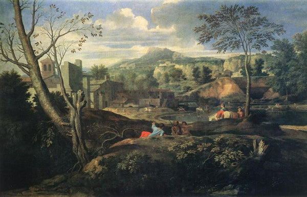 Landscape With Three Men 1645-1650 
