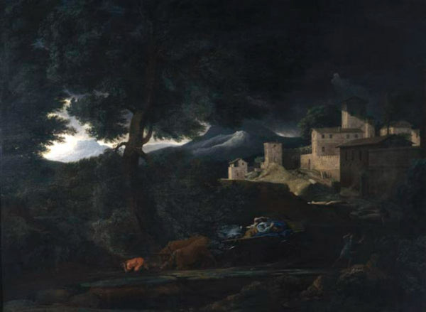 Landscape With A Castle 1651 
