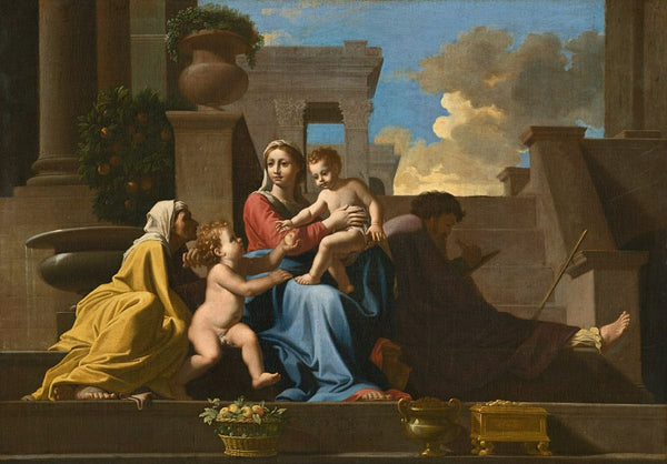 Holy Family on the Steps 1648 
