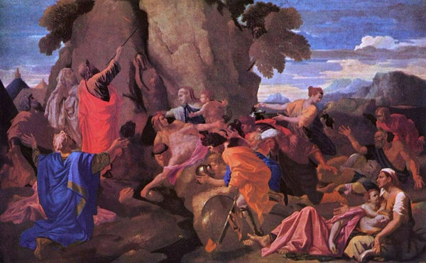 Moses Striking Water from the Rock, 1649 