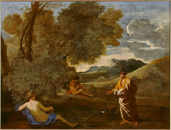 Landscape with Numa Pompilius and the Nymph Egeria, 1624-27 
