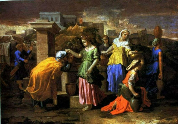 Eliezer and Rebecca at the Well, c.1660-65 