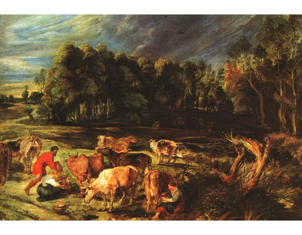 Landscape with Cows c. 1636 