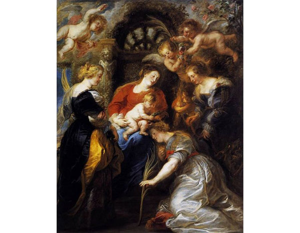 The Crowning of St Catherine 1631 