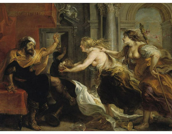 Tereus Confronted with the Head of his Son Itylus 1636-38 