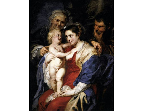The Holy Family with St. Anne 