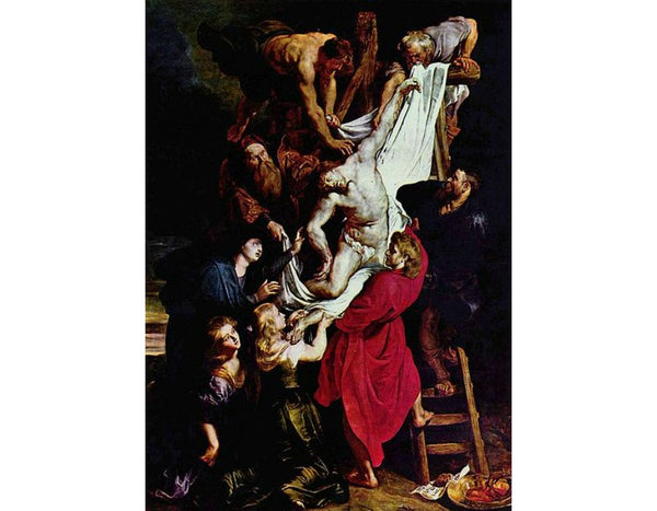Deposition from the Cross, Triptych, central panel of the Cross 