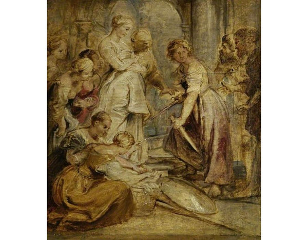 Achilles and the Daughters of Lykomedes 