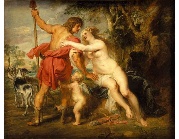 Venus and Adonis (detail) 