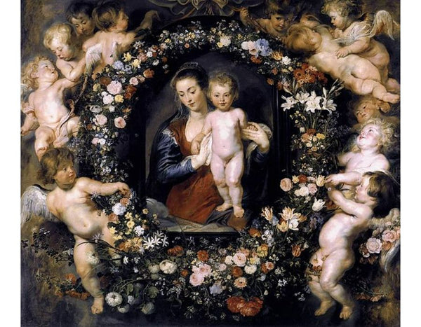 Madonna in Floral Wreath c. 1620 