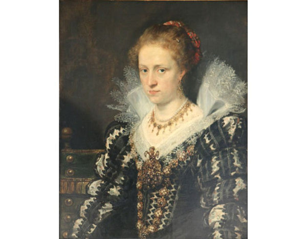 Portrait of Jacqueline de Caestre Wife of Jean Charles de Cordes
