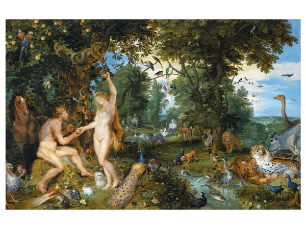 Adam and Eve in Worthy Paradise 