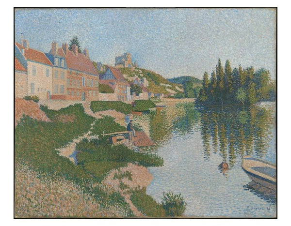 The River Bank, Petit-Andely, 1886 