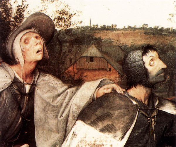 The Parable of the Blind Leading the Blind (detail)