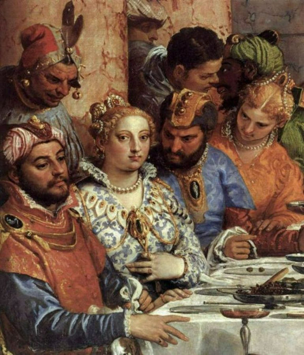 The Marriage at Cana (detail-1) 1563 