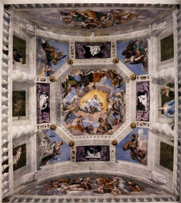 Ceiling of the Sala dell'Olimpo 