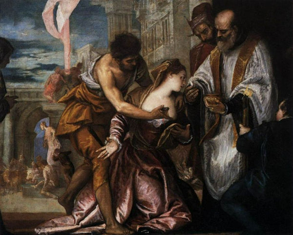 The Martyrdom and Last Communion of St. Lucy 
