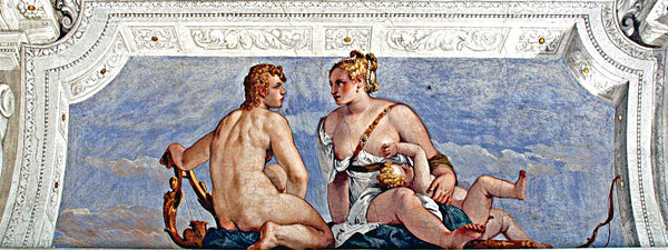 Apollo and Venus, from the Sala di Bacco, c.1561 