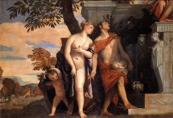 Venus and Mercury presenting her son Anteros to Jupiter 