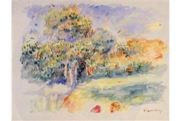 Landscape XI Painting by Pierre Auguste Renoir