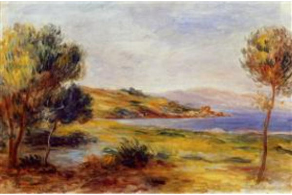 The Bay Painting by Pierre Auguste Renoir