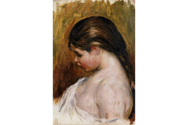 Young Girl Reading5 Painting by Pierre Auguste Renoir