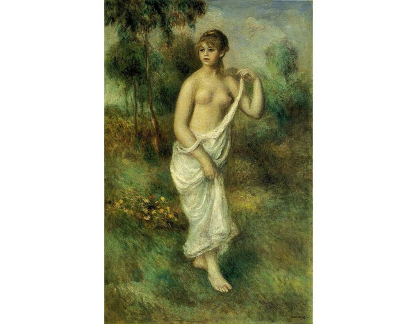 Bather 2 Paintingby Pierre Auguste Renoir