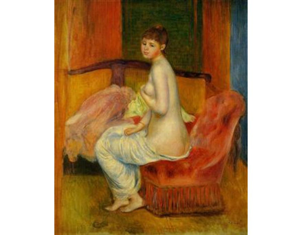 Seated Nude Aka At East Painting