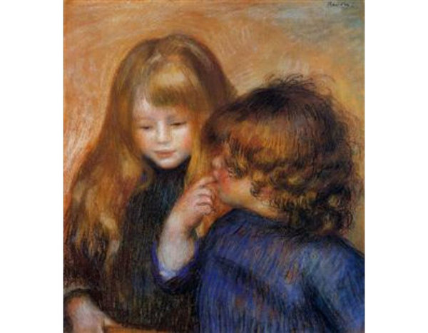 Young Gypsy Girls Painting by Pierre Auguste Renoir