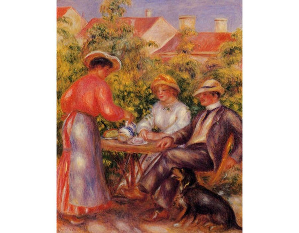 The Cup Of Tea Painting by Pierre Auguste Renoir