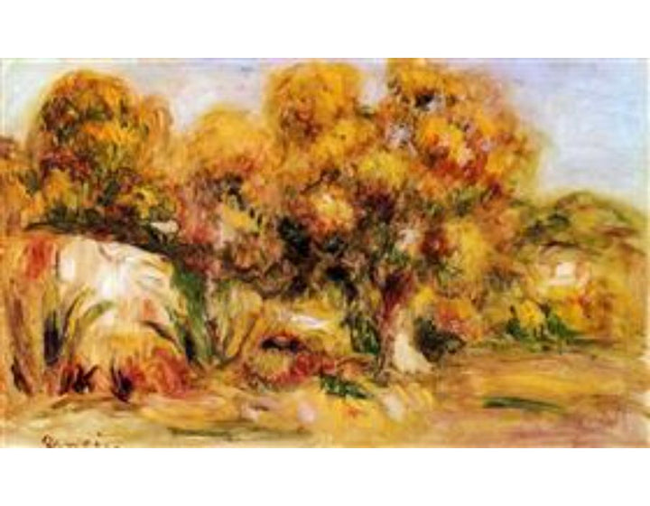 Landscape 10 Painting by Pierre Auguste Renoir