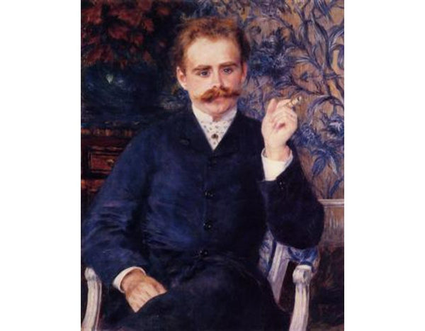 Albert Cahen D Amvers Painting by Pierre Auguste Renoir