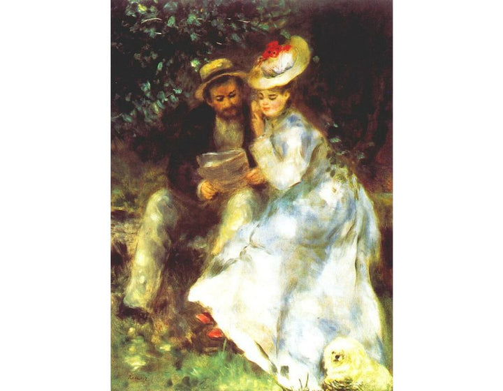 Confidences 2 Painting by Pierre Auguste Renoir
