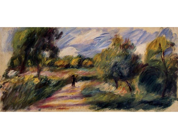 Landscape I Painting by Pierre Auguste Renoir