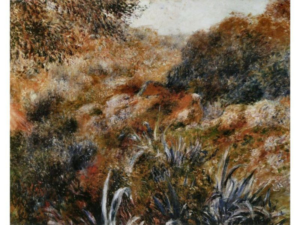 Algerian Landscape Aka The Ravine Of The Wild Women Painting by Pierre Auguste Renoir