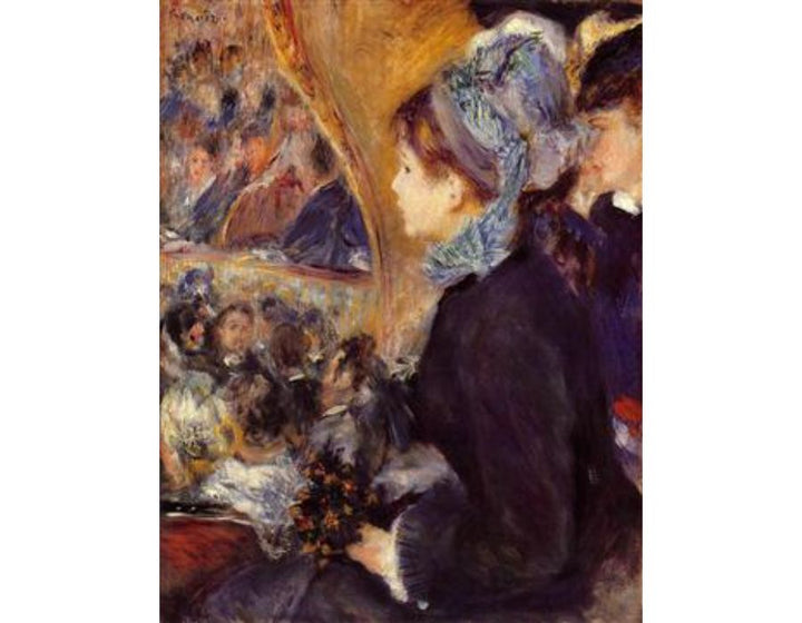 The First Outing Painting by Pierre Auguste Renoir