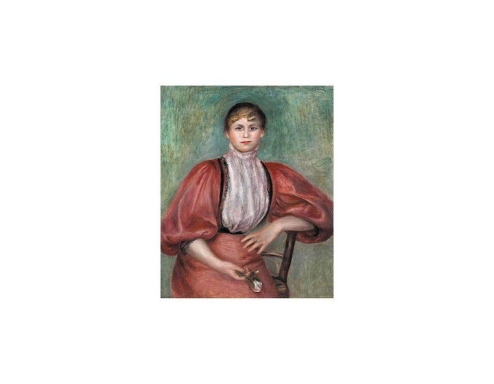 La Belle Cabaretiere Painting  by Pierre Auguste Renoir