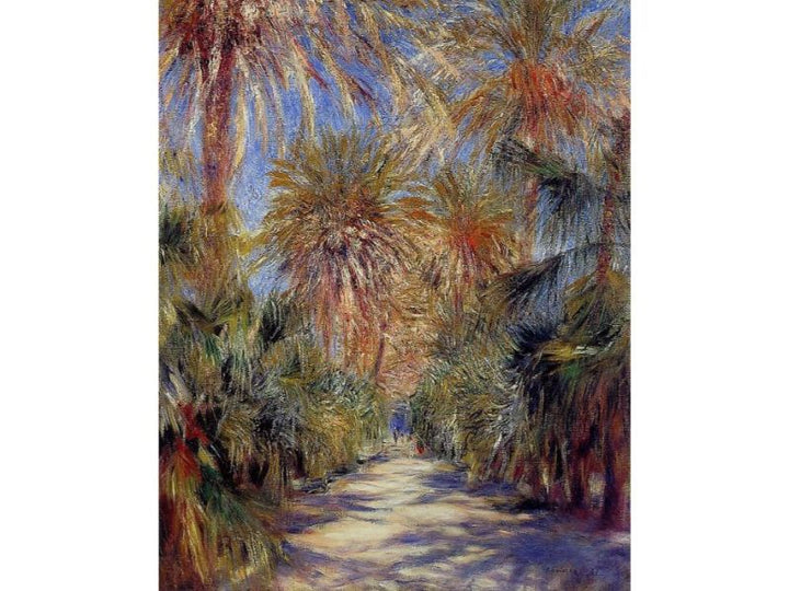 Algiers The Garden Of Essai Painting by Pierre Auguste Renoir