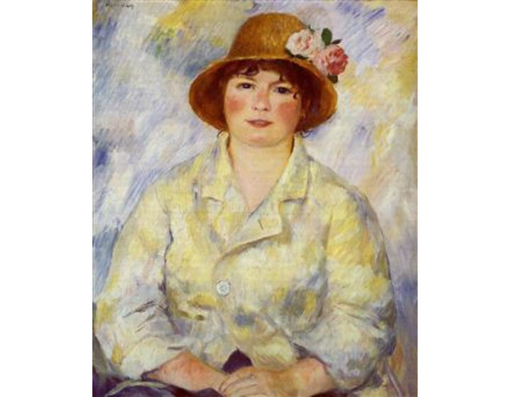 Aline Charigot (future Madame Renoir) Painting by Pierre Auguste Renoir
