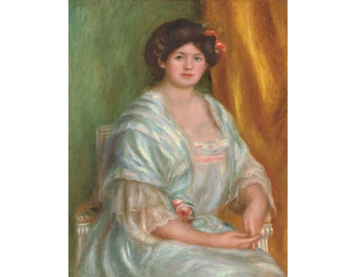 Madame Thurneyssen Painting by Pierre Auguste Renoir
