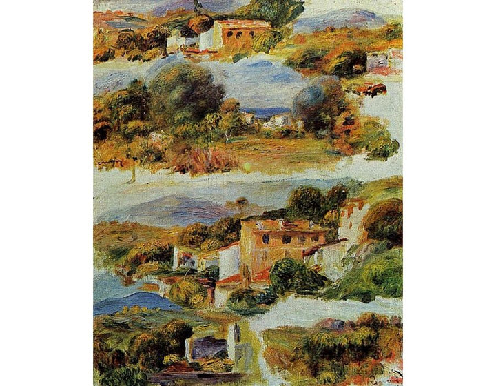 Houses At Cagnes3 Painting