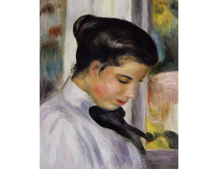 Young Woman In Profile Painting