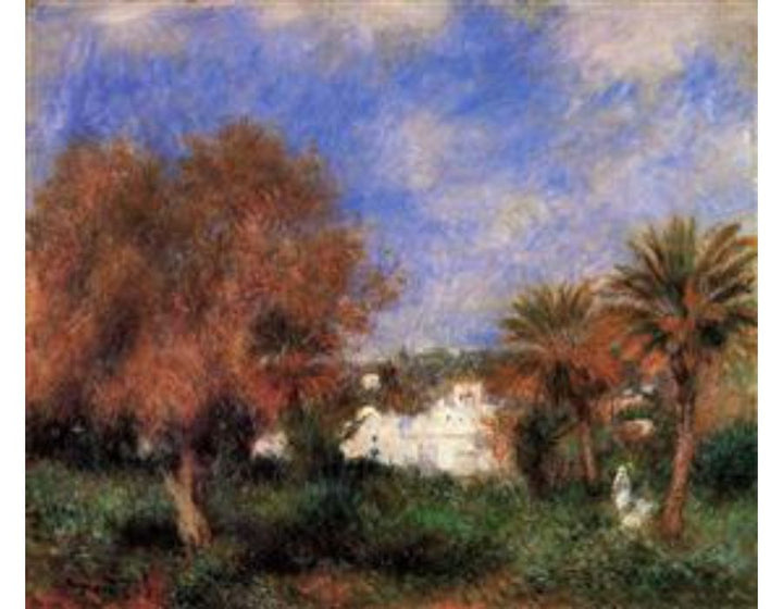 The Garden Of Essai In Algiers 
