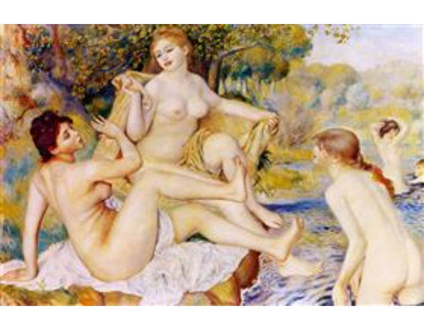The Large Bathers Painting