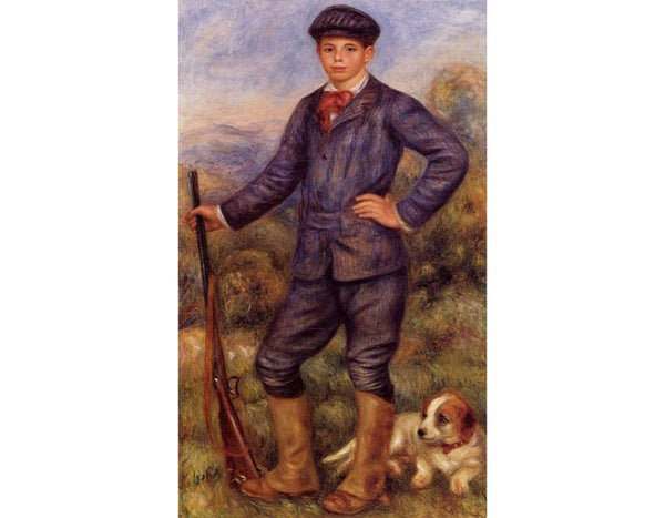 Jean Renoir As A Hunter Painting