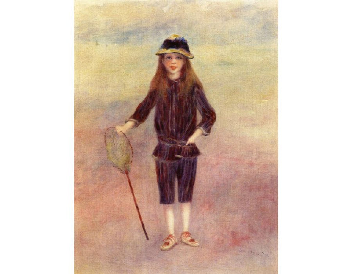 The Little Fishergirl Painting